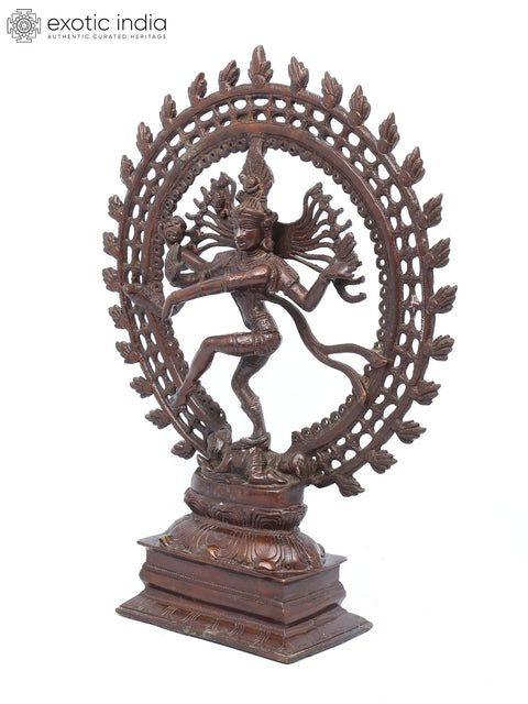 Brass Lord Shiva as Nataraja