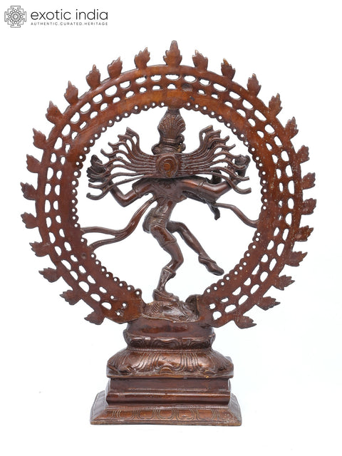 Brass Lord Shiva as Nataraja