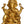 12" Chaturbhuja Relaxing Ganesha Idol Seated on a Chowki with Cushion | Handmade Brass Statue