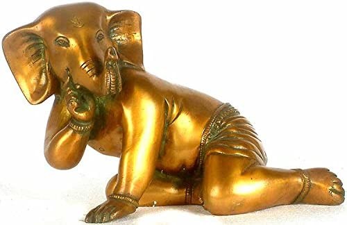 10" Handmade Brass Dancing Figure Sculpture