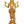 Approached with Love and Affection Rather than Fear (Sculpture of Bhagawan Vishnu Cast in Brass)