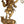 46" Lord Ganesha Dancing on Rat In Brass | Handmade | Made In India