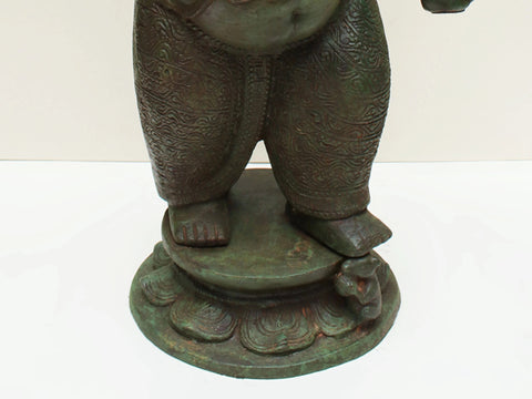 28" Ganesha with Parasol and Kamandala