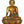 10" Bhumisparsha Buddha with His Robe with Smooth Folds Covering Only One Shoulder In Brass | Handmade | Made In India