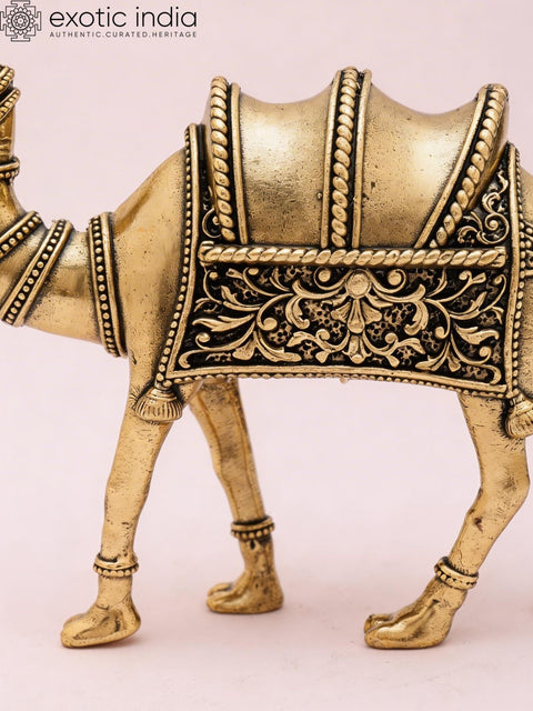 4" Small Superfine Camel Figurine | Table Decor
