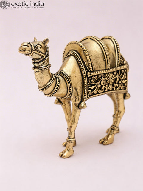 4" Small Superfine Camel Figurine | Table Decor