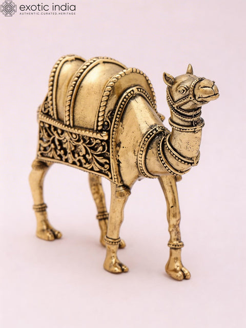 4" Small Superfine Camel Figurine | Table Decor