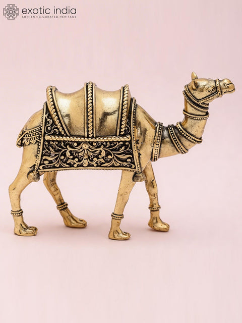 4" Small Superfine Camel Figurine | Table Decor