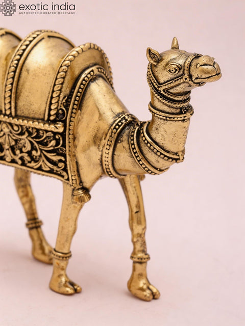 4" Small Superfine Camel Figurine | Table Decor