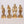 39" Elegant Brass Classical Dancers & Musicians | Cultural Decor Set of Four Statues