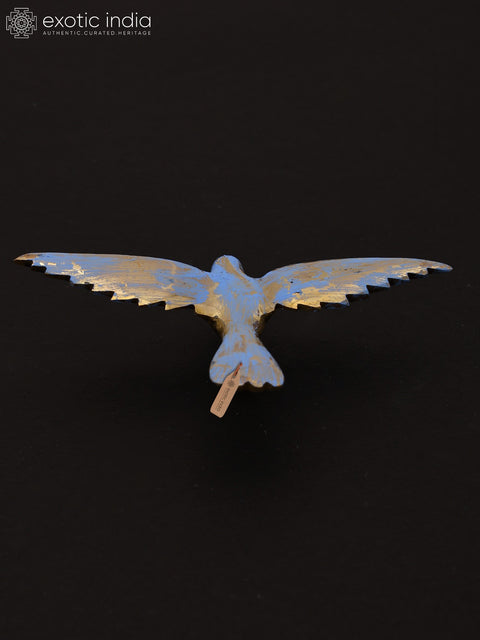 4" Hand-Painted Decorative Bird Statue | Wall Decor