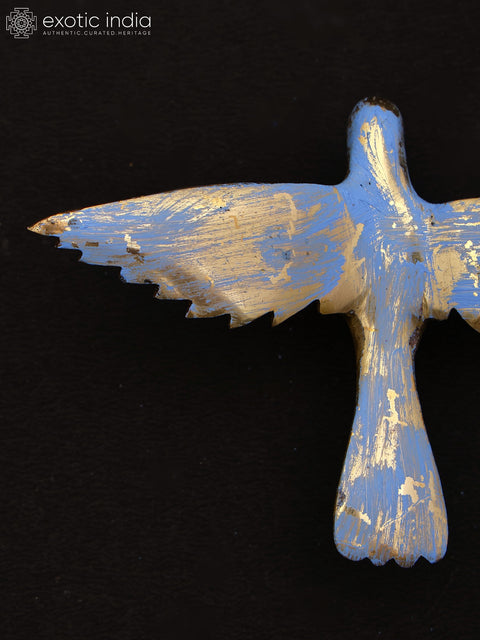 4" Hand-Painted Decorative Bird Statue | Wall Decor