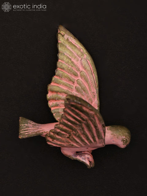 5" Decorative Flying Bird in Brass | Home Decor