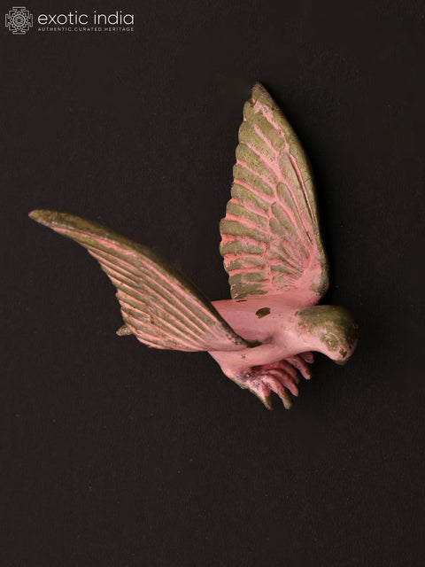 5" Decorative Flying Bird in Brass | Home Decor