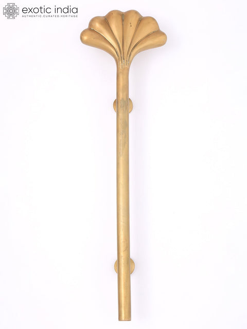 18" Pair of Designer Brass Door Handles