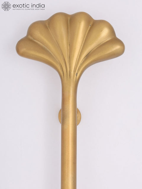 18" Pair of Designer Brass Door Handles