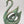 11" Decorative Brass Swan in Brass | Table Decor