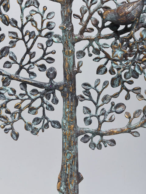 36" Large Decorative Tree of Life with Birds | Home Decor