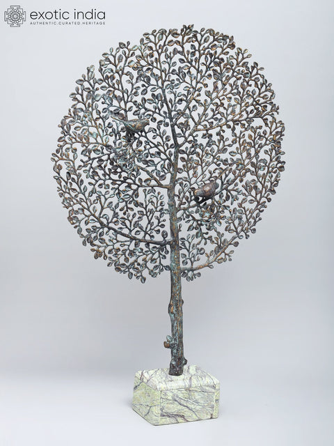 36" Large Decorative Tree of Life with Birds | Home Decor