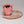 6" Handpainted Lotus Flower Candle Holder with Leaf Base