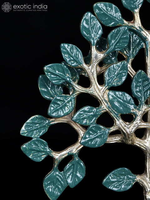 6" Small Brass Tree of Life with Diya | Table Piece