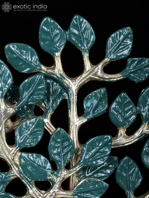 6" Small Brass Tree of Life with Diya | Table Piece