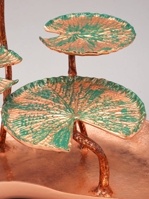 17" Tranquil Lotus Blossom Accent Piece | Home Decor