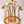16' Decorative Flowers and Buds Showpiece in Brass | Table Decor