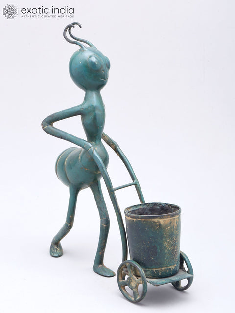 12" The Industrious Ant - Little Worker, Big Strength | Table Decor Statue