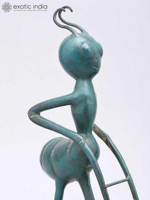 12" The Industrious Ant - Little Worker, Big Strength | Table Decor Statue