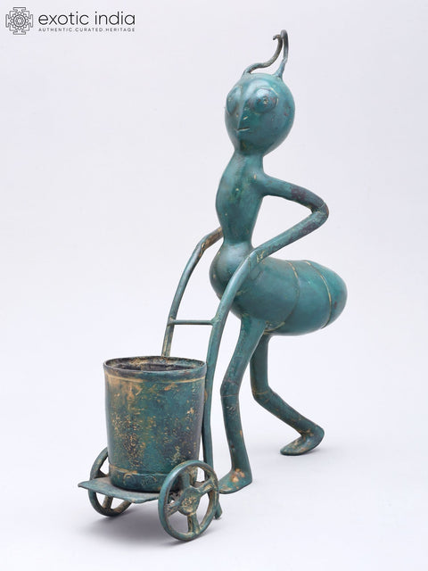 12" The Industrious Ant - Little Worker, Big Strength | Table Decor Statue