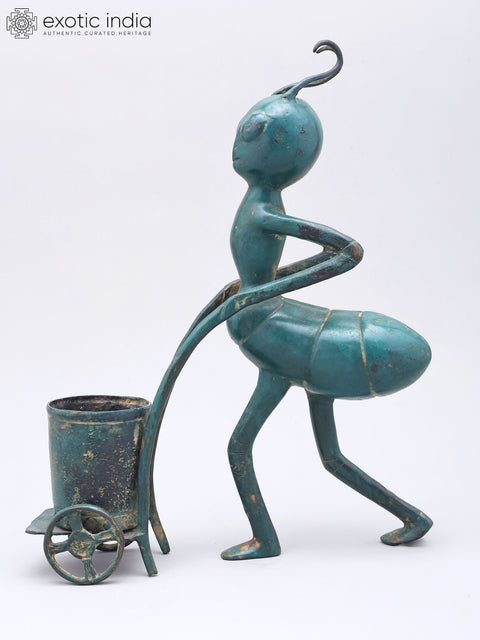 12" The Industrious Ant - Little Worker, Big Strength | Table Decor Statue