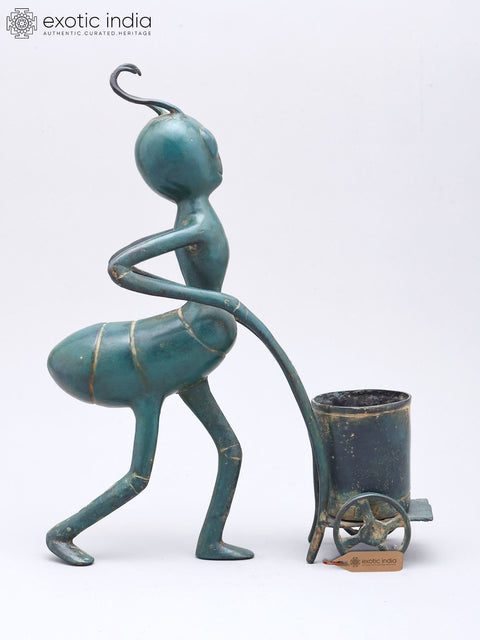 12" The Industrious Ant - Little Worker, Big Strength | Table Decor Statue