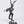20" Rabbit Playing Flute Balinese Brass Statue