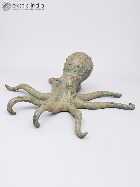 Marine-Themed Octopus Sculpture