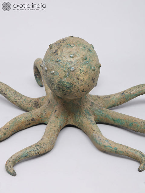 Marine-Themed Octopus Sculpture