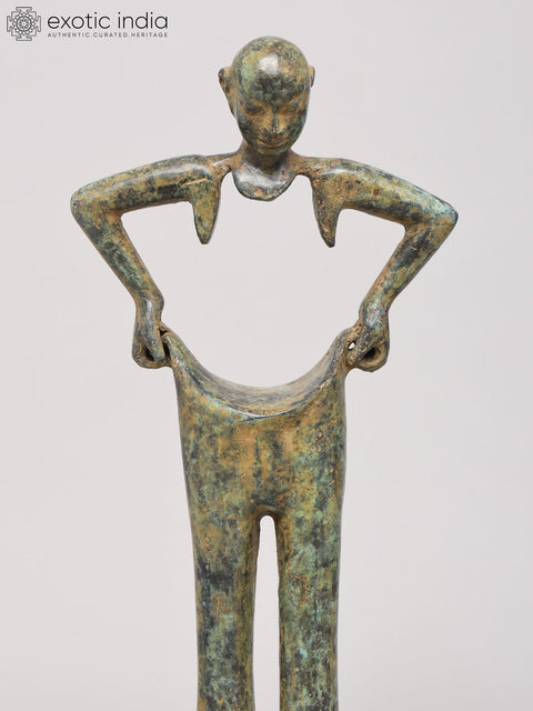 Artistic Pair of Elongated Human Figures