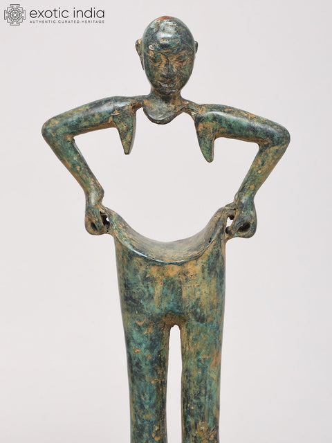 Artistic Pair of Elongated Human Figures