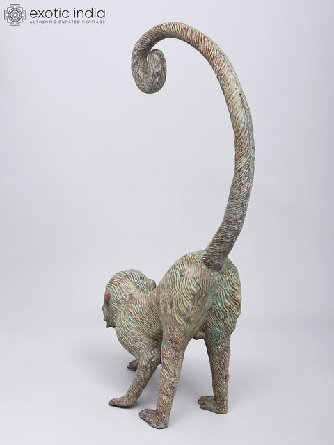 Balinese Monkey Brass Statue