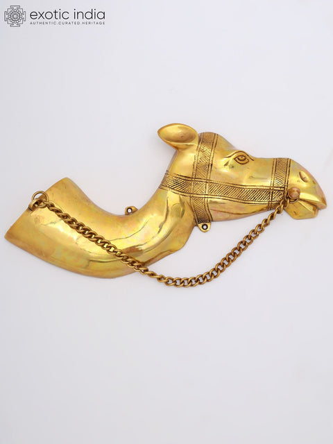 14" Pair of Wall Hanging Camels | Decorative Statues