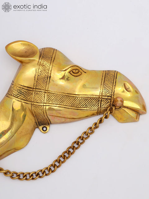 14" Pair of Wall Hanging Camels | Decorative Statues