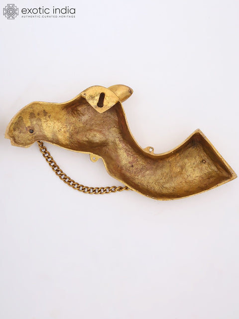 14" Pair of Wall Hanging Camels | Decorative Statues