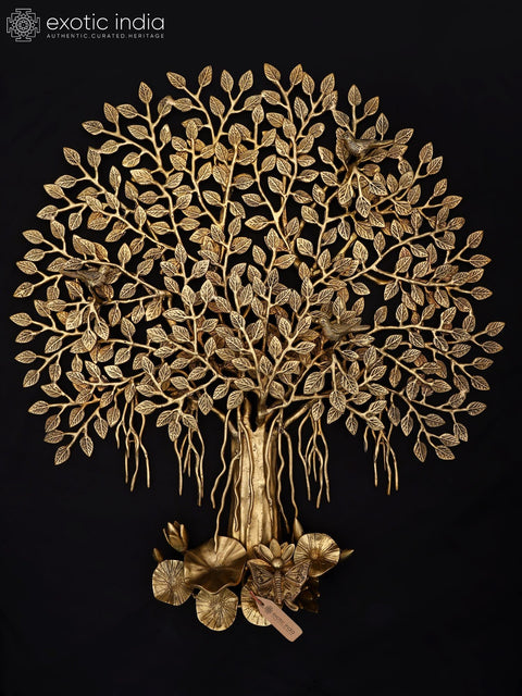 24" Brass Tree of Life | Wall Hanging | Home Decor