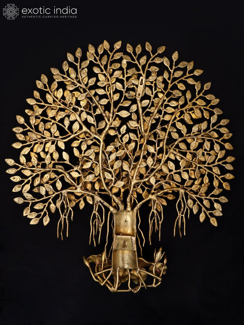 24" Brass Tree of Life | Wall Hanging | Home Decor