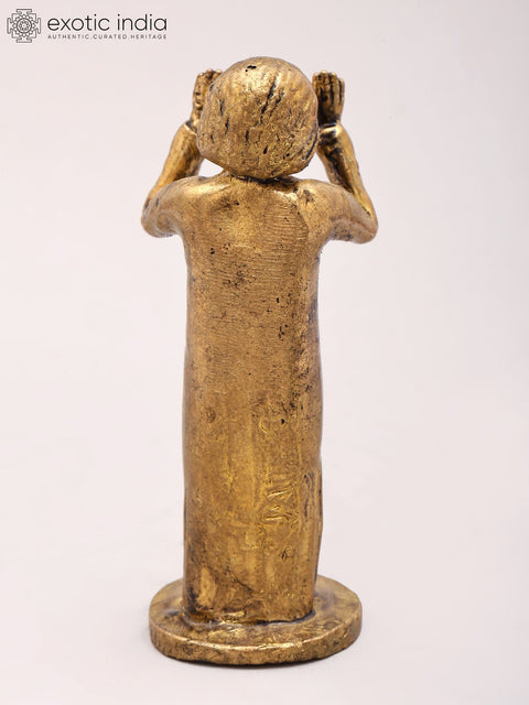 3'' Small Sathya Sai Baba | Copper Statue