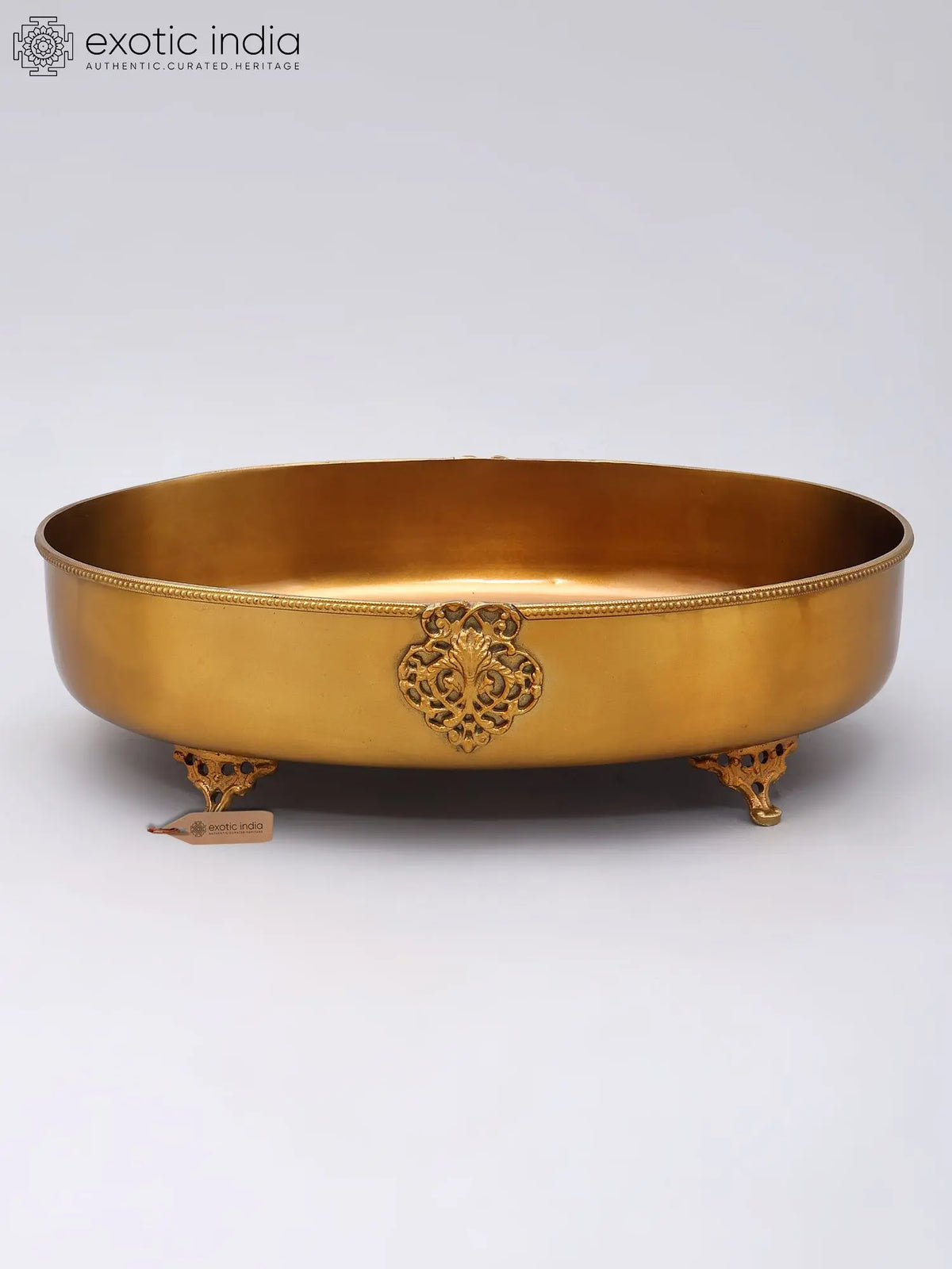 Designer Brass Serving Tray/Bowl