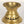 Engraved Design Diya | One Wick Brass Lamp