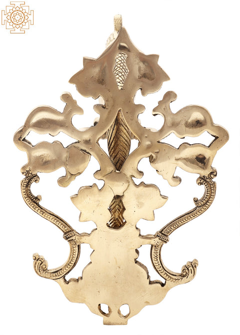 Brass Wall Mounted Parrot