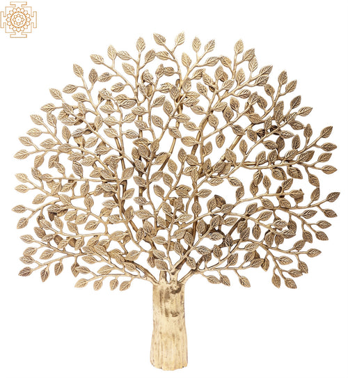 23" Tree of Life Brass Wall Hanging Handmade Home Decor