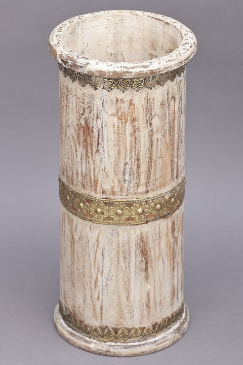 18" Flower Planters | Mango Wood | Handmade | Made in India